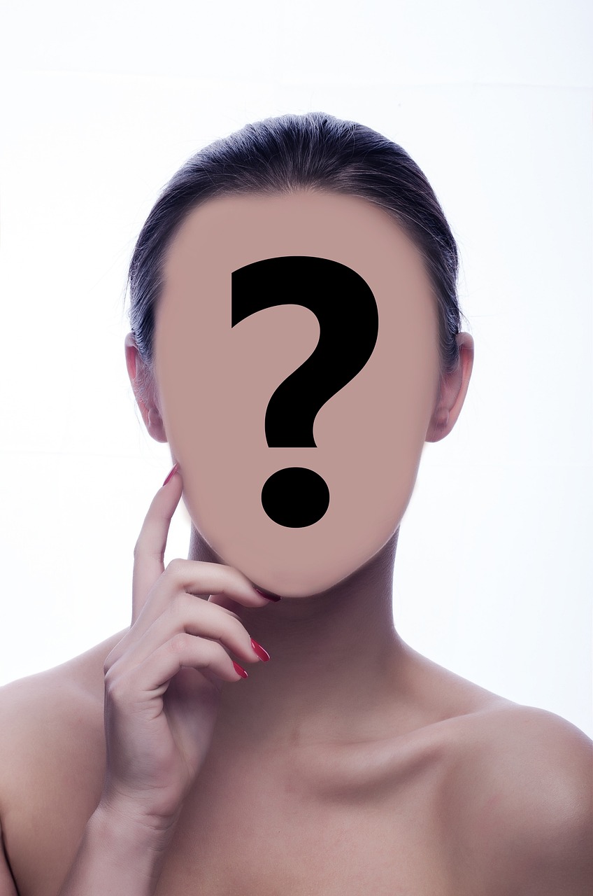 woman, face, head